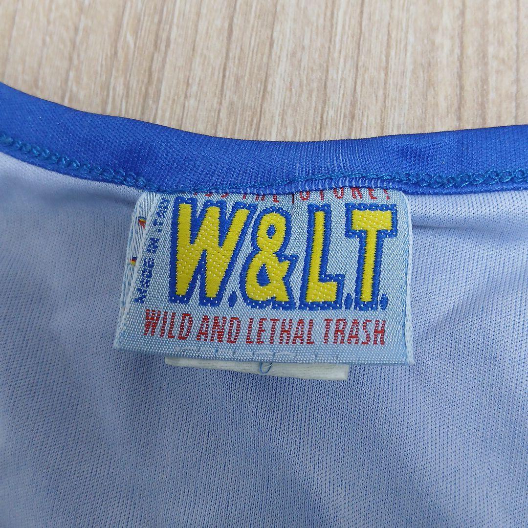 W&LT グラフィックTシャツ 青緑