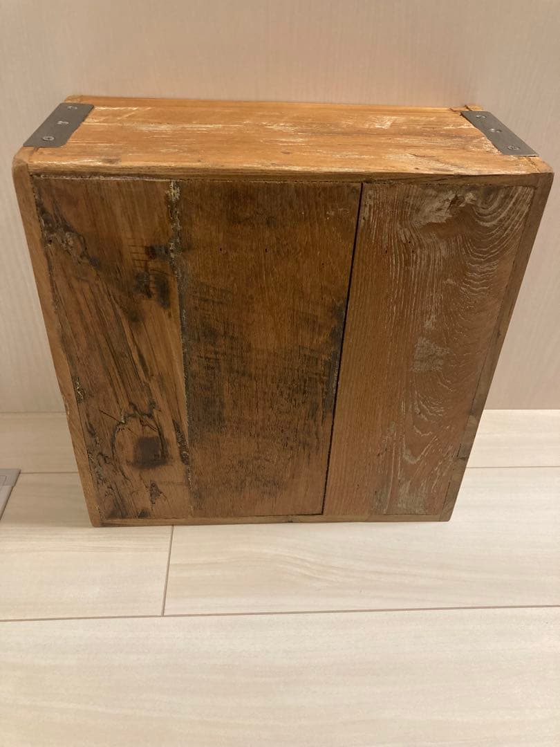 アクメファニチャー　木製アンティークボックス
