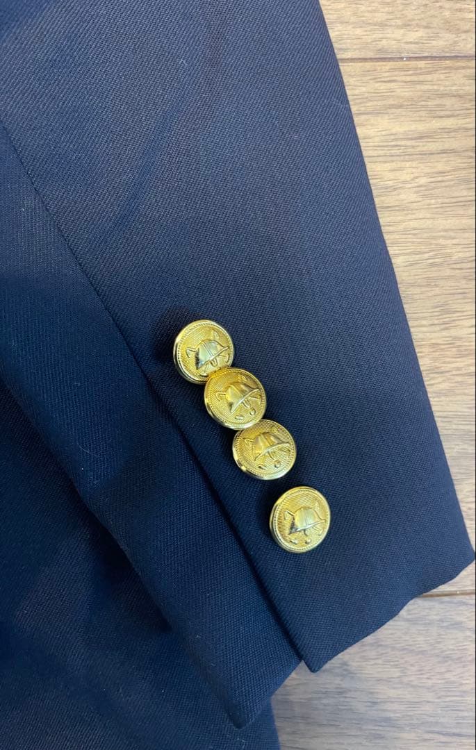 Polo Ralph Lauren ラルフローレン　金ボタン　ダブル　紺ブレザー