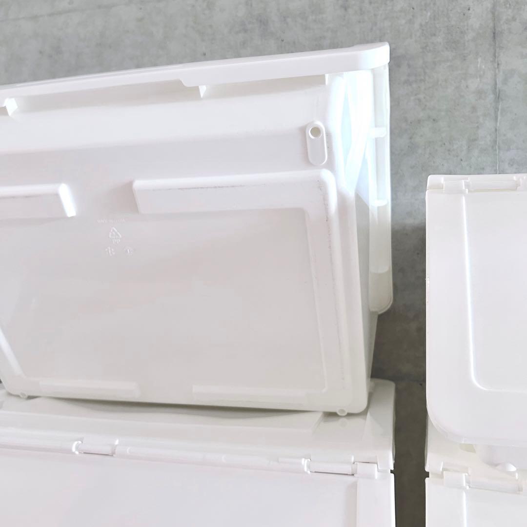 ニトリ 収納ケース Nフラッテ 白 まとめ売り クローゼット収納 IKEA 無印