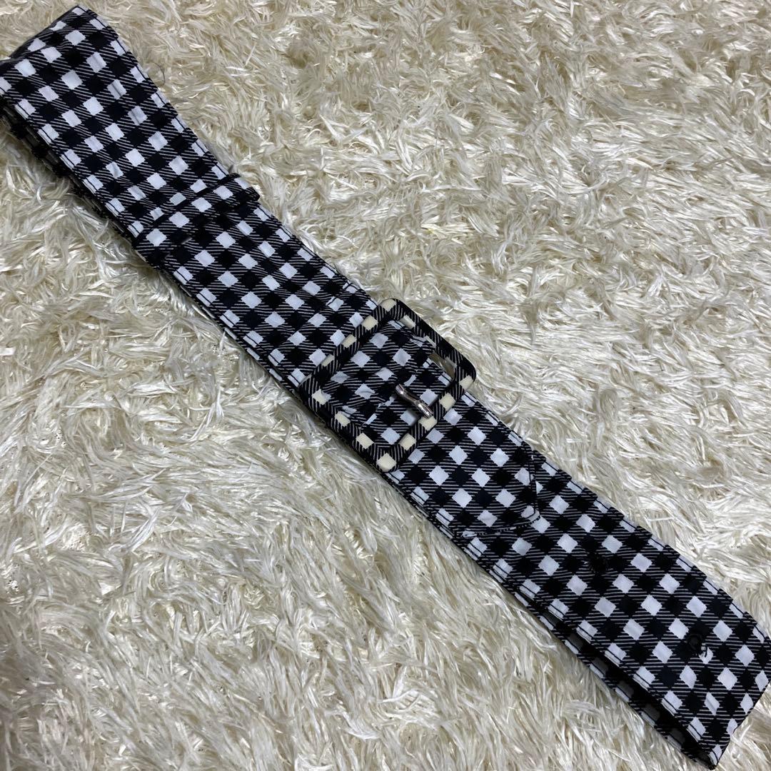 【タグ付き未使用】PRADA ギンガムチェック トレンチコート 38
