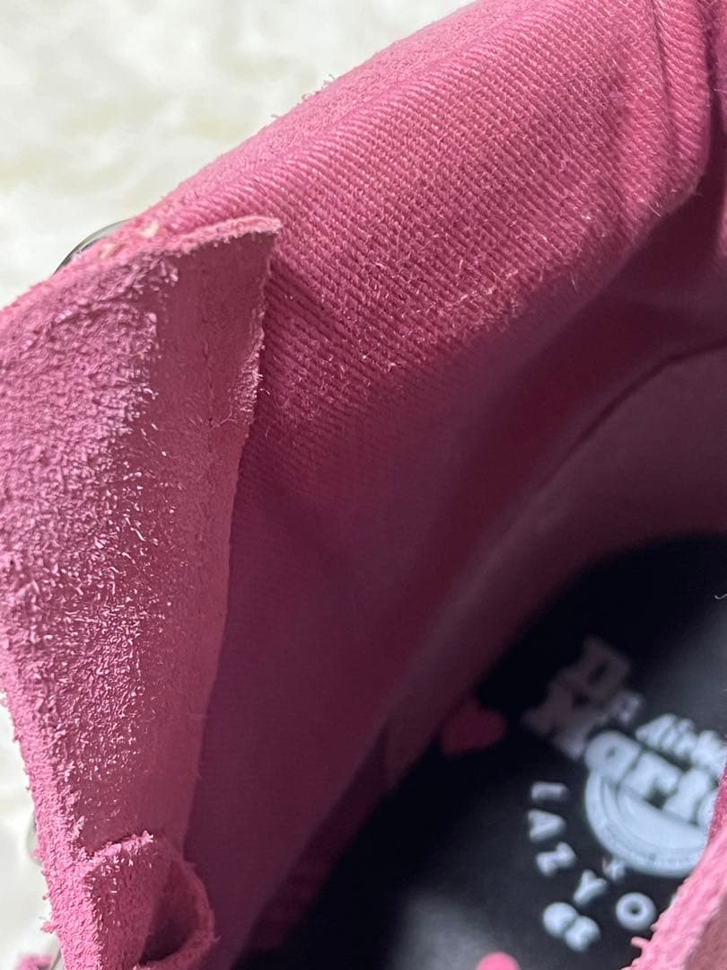 Dr.Martens x Lazy Oaf コラボ PINK SUEDE UK4