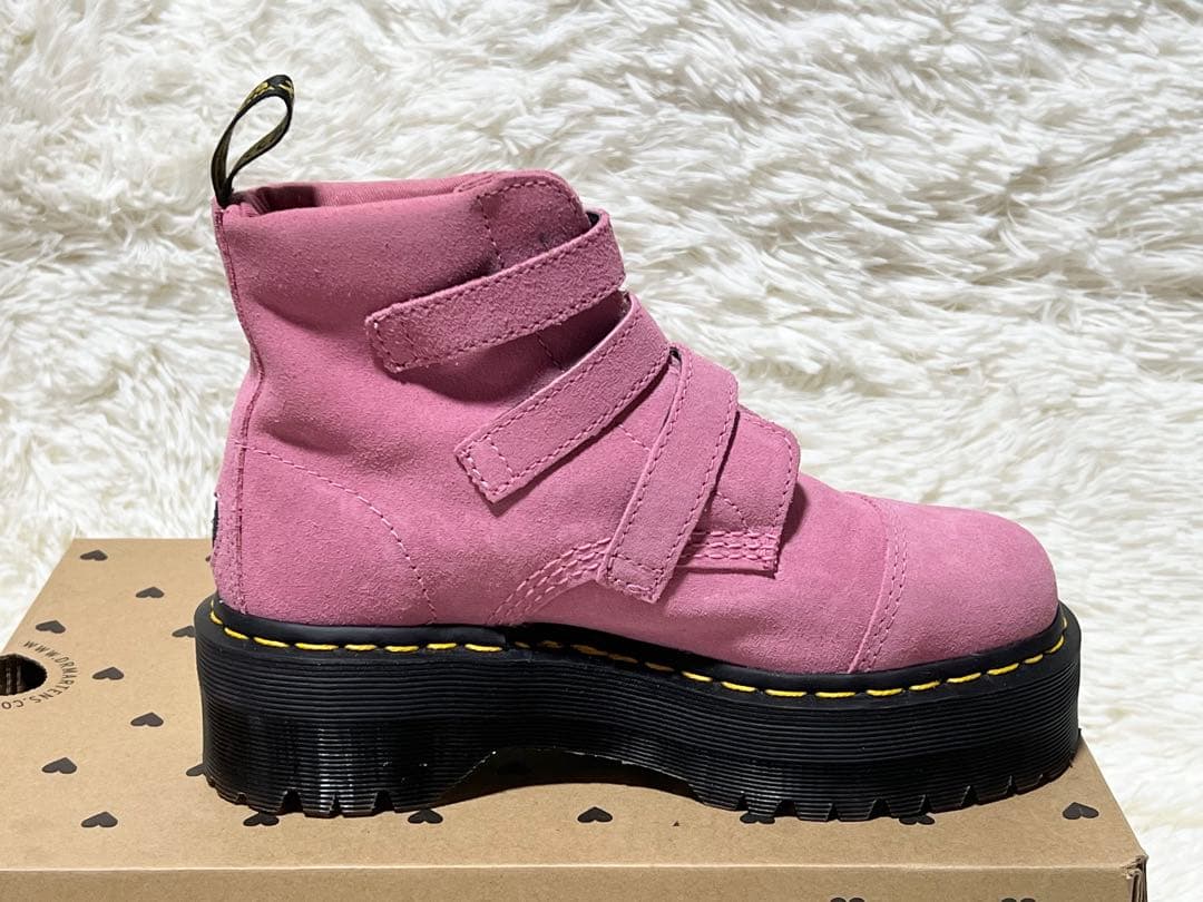 Dr.Martens x Lazy Oaf コラボ PINK SUEDE UK4