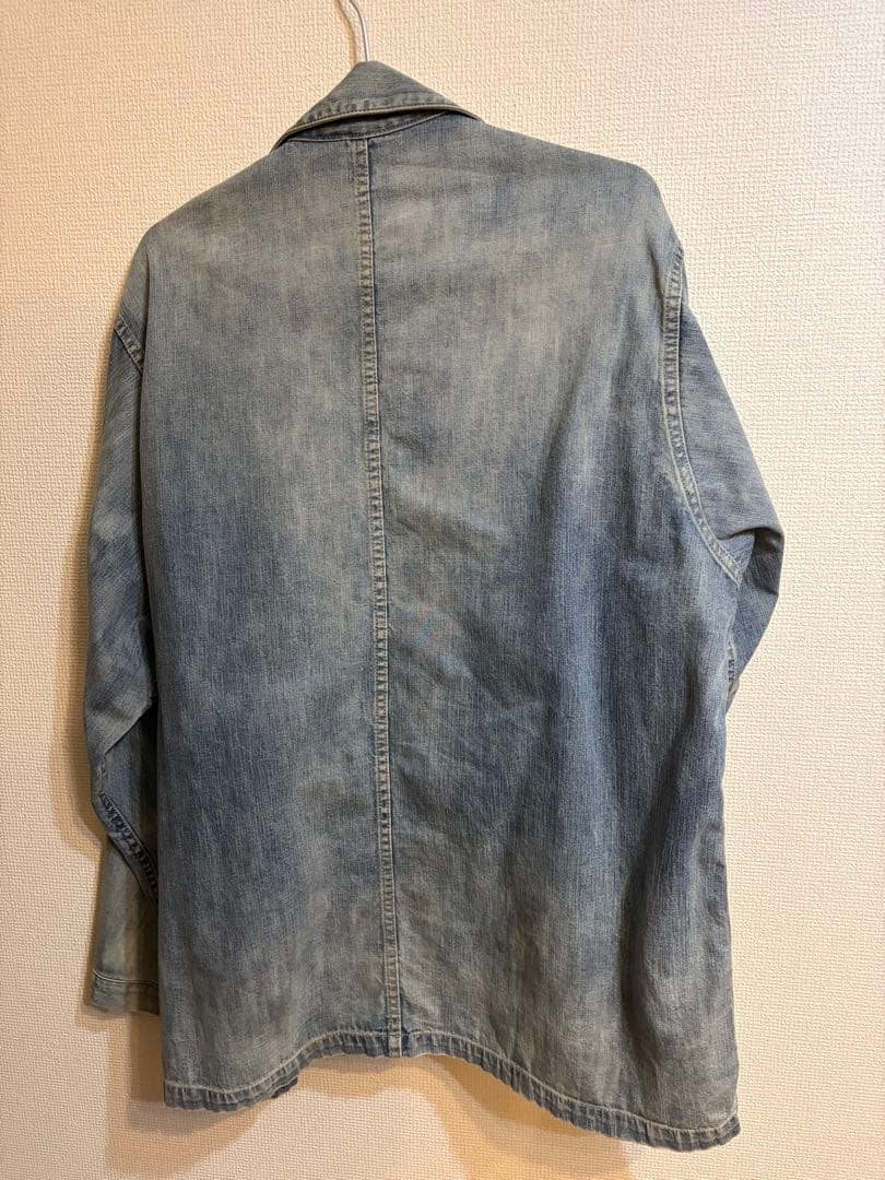 A.PRESSE US NAVY Denim Jacket カバーオール　2