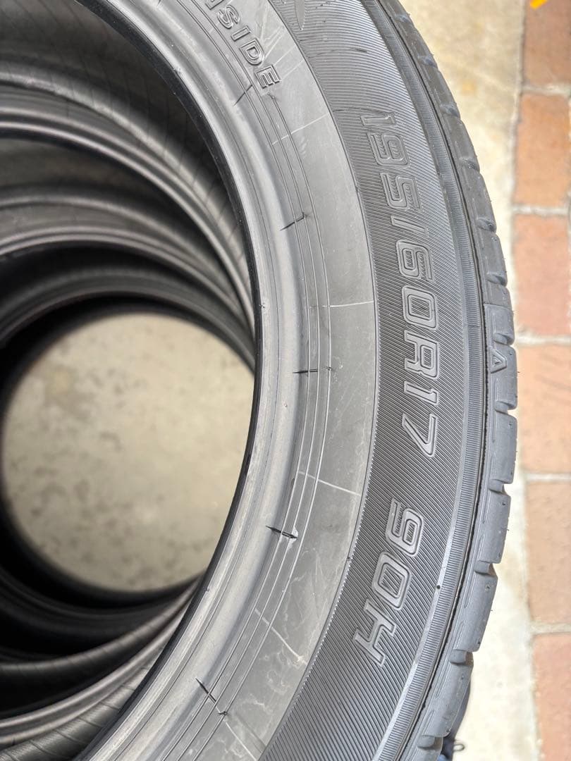 ダンロップ　エナセーブ　195/60R17 新車外し 2026製