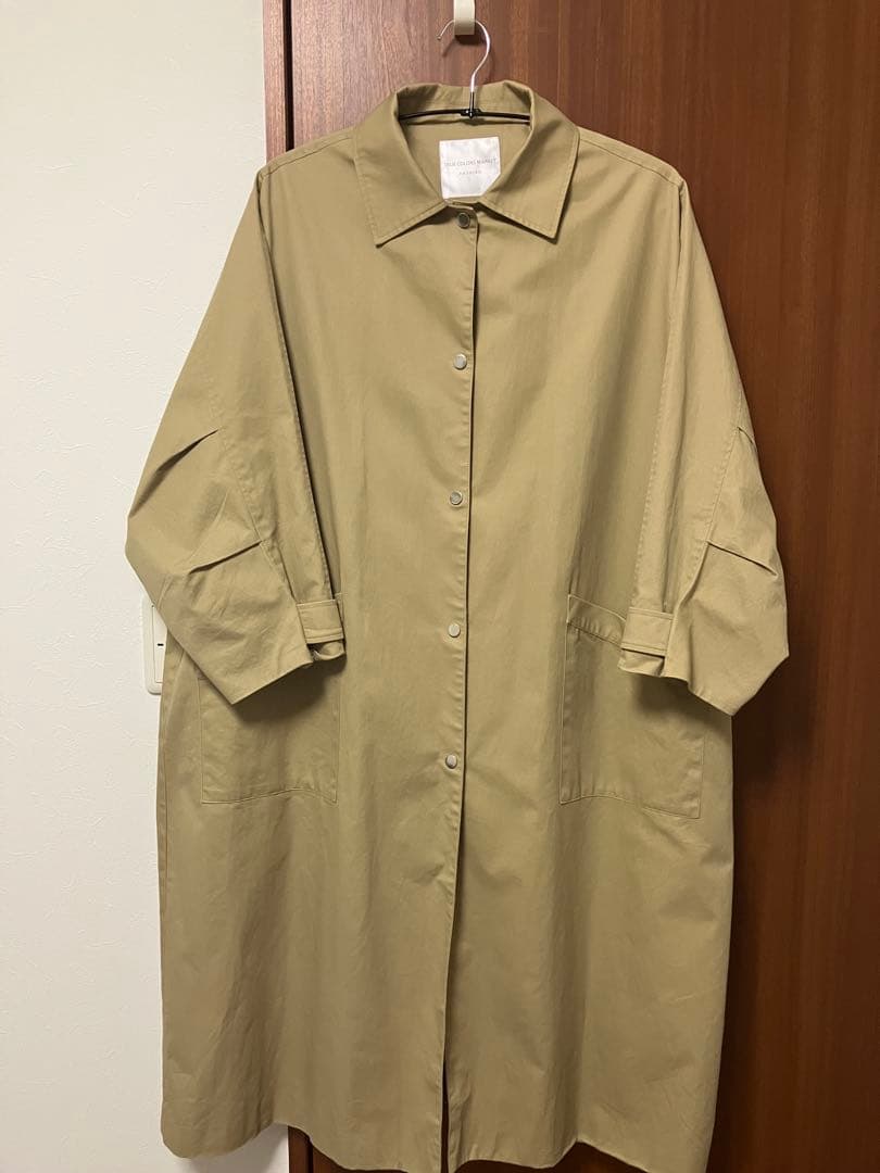 fashiru ファシル ステンカラーコート スプリングトレンチコート