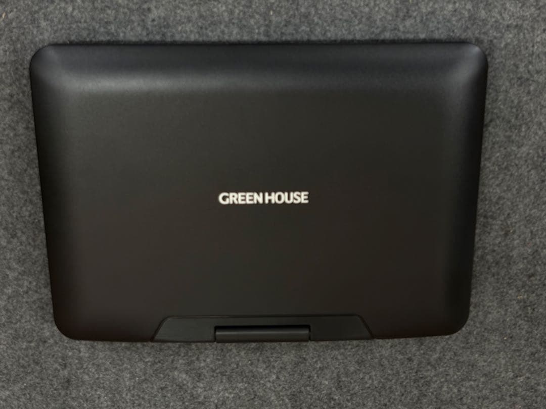 ポータブルDVD/TVプレーヤー　GH-PDV14BTG-BK