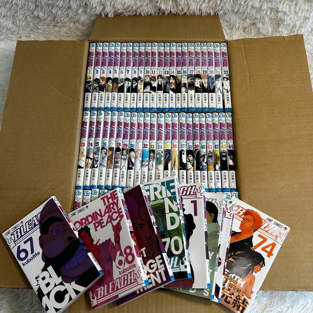 BLEACH 全74巻 全巻 キャラクターブック アニメーションブック カラブリ