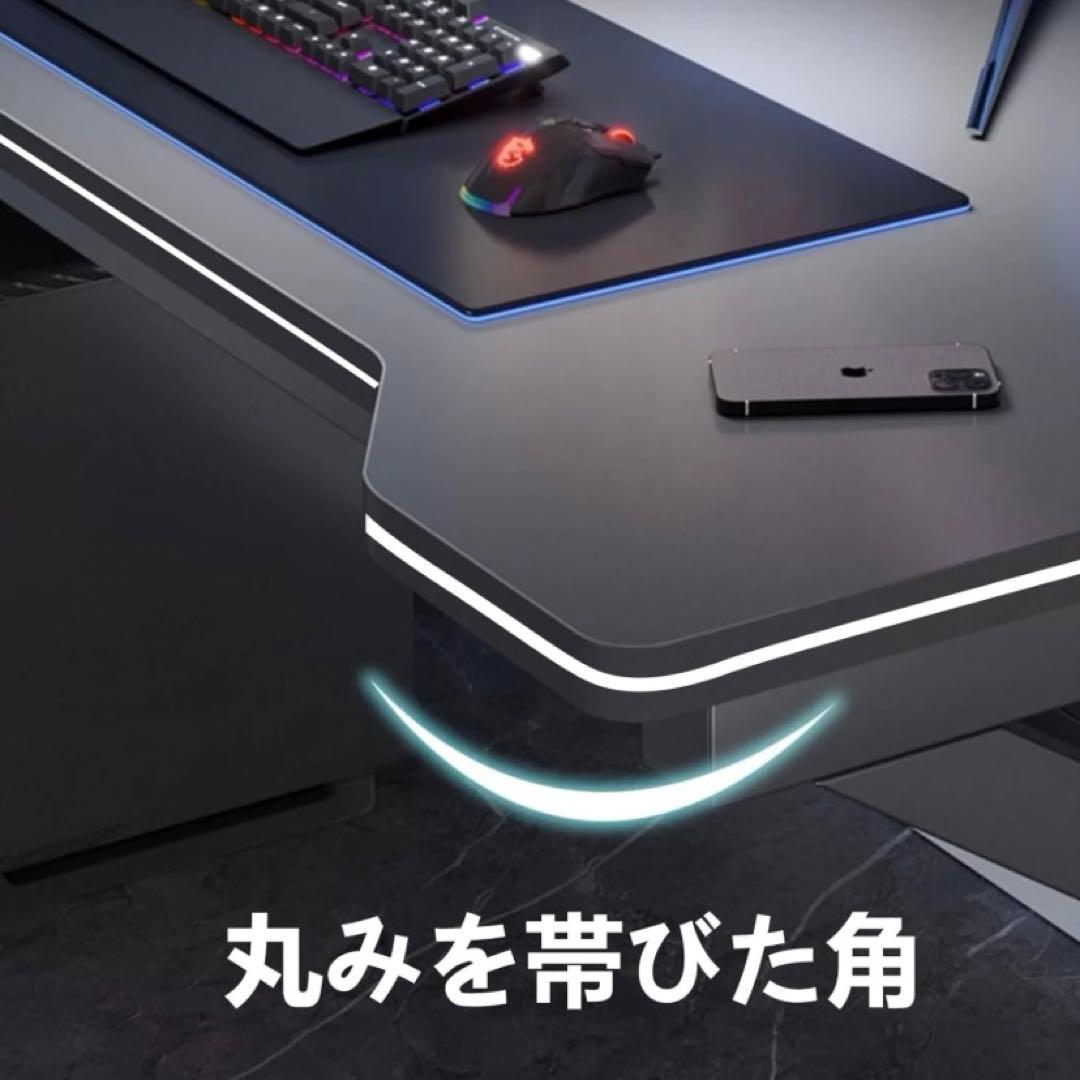 早い者勝ち❣️ゲーミングデスク⭐️パソコンデスク組立簡単 シンプル 北欧 木製