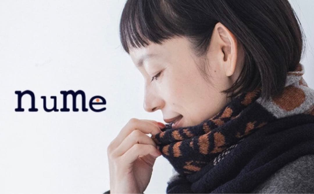 期間き限定nuMe オリジナルカットさジャガードストール