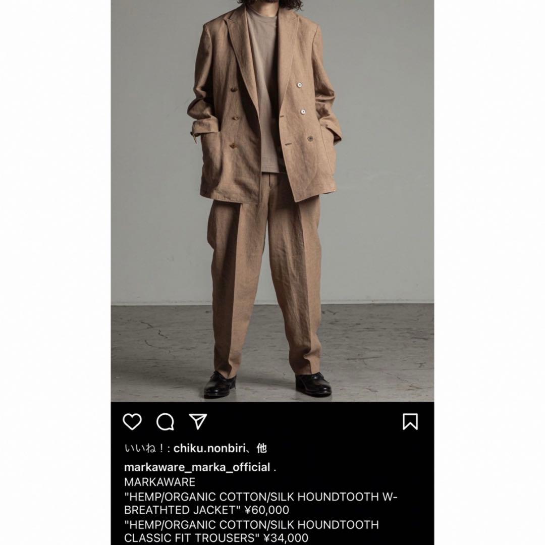 Markaware セットアップ　20ss
