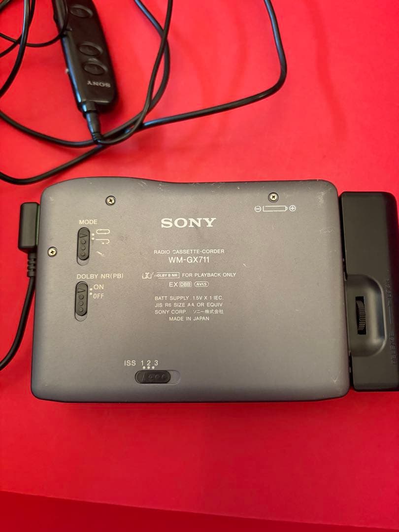 ソニー ウォークマン WM-GX711・SONY WALKMAN