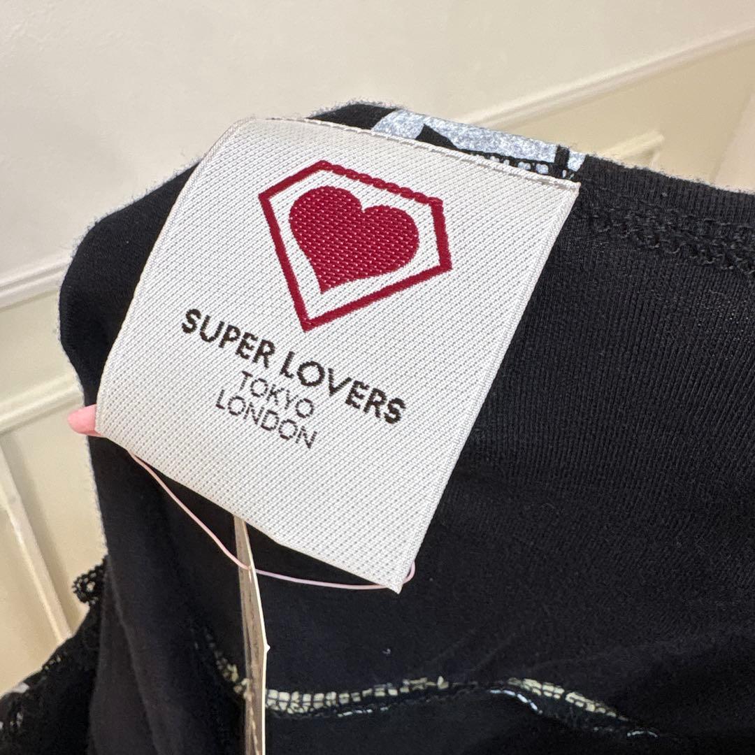 C新品　SUPER LOVERS スカル　ワンピース