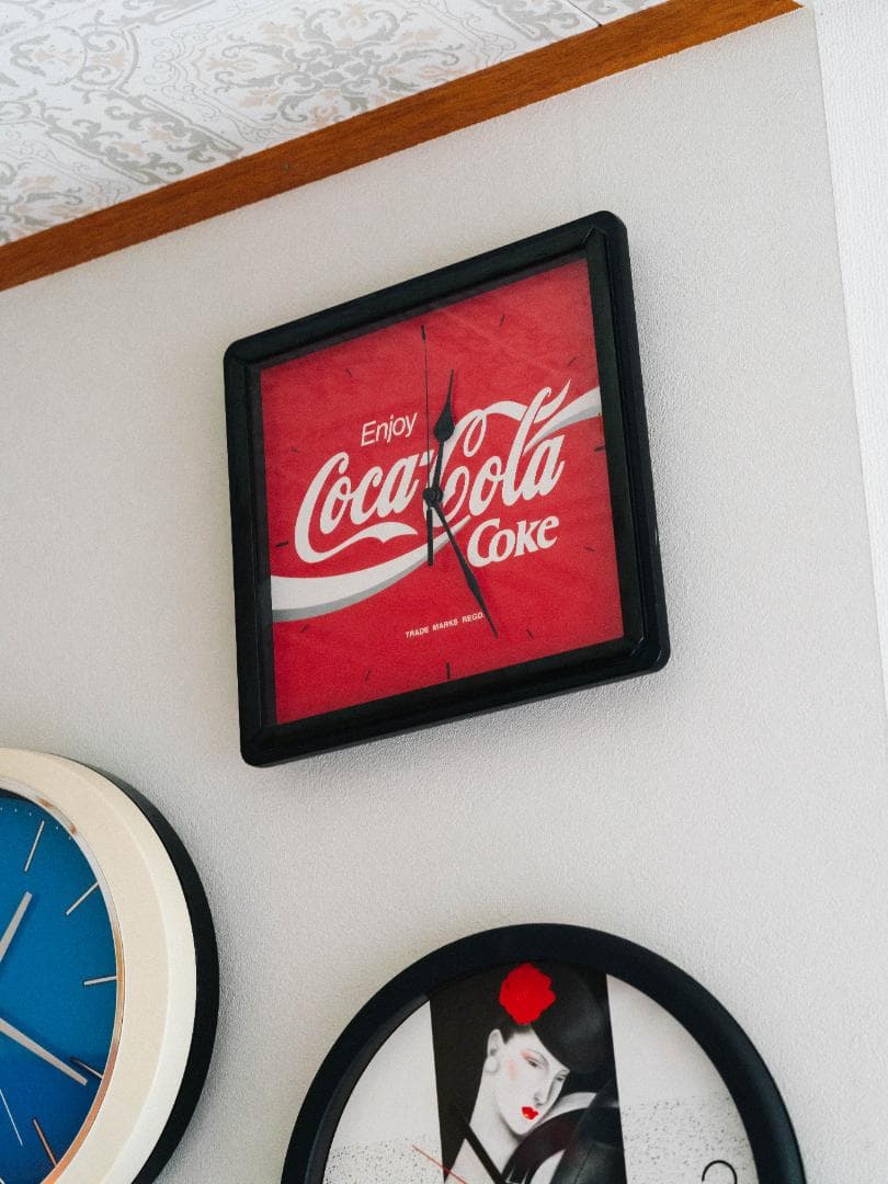 Coca-Cola ヴィンテージ 掛け時計 非売品　アメリカン　レトロポップ