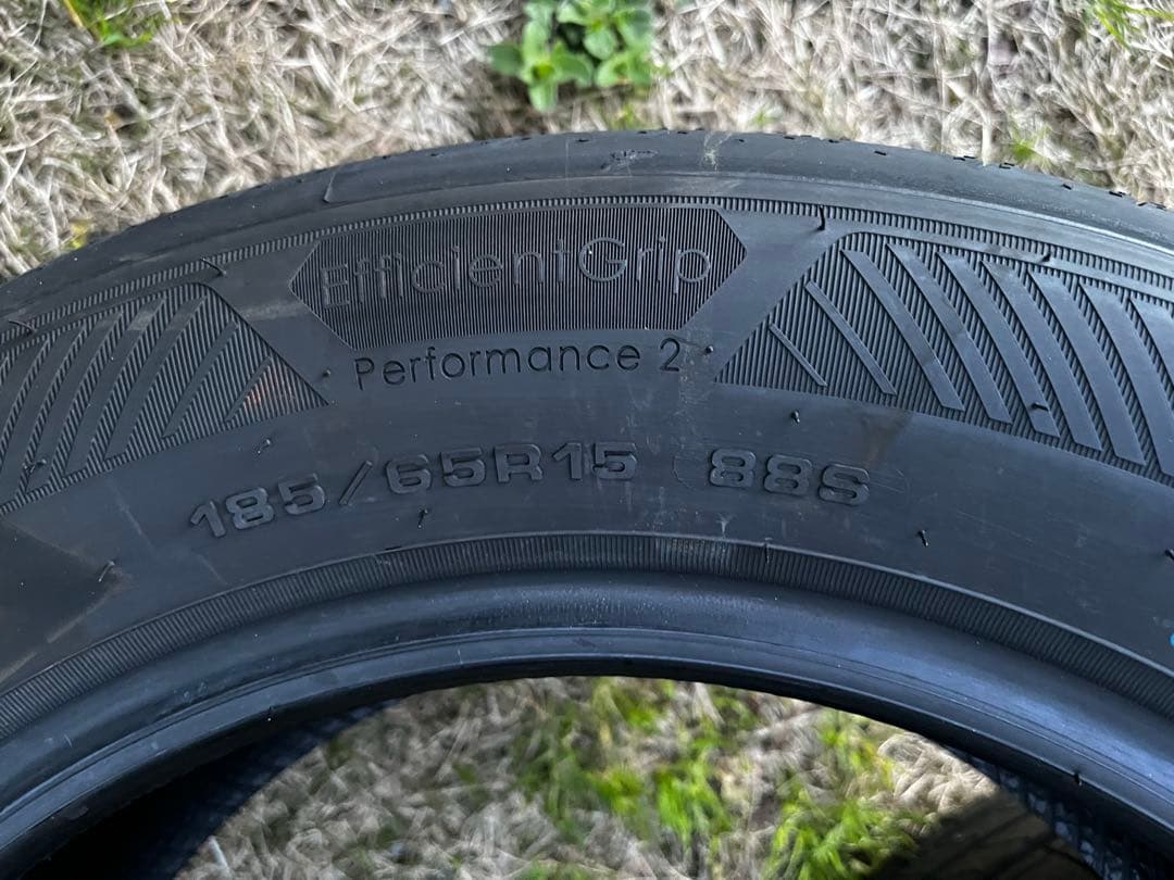 新車外し 4本185/65R15 GOODYEAR アクア フリード プリウス