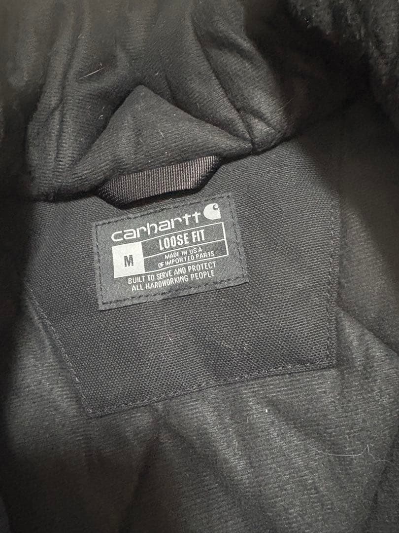美品　カーハート アクティブジャケット Active Jacket ブラック　黒