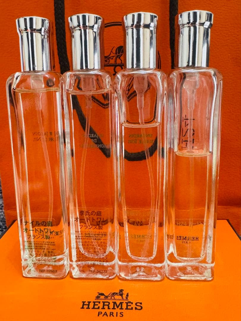 【美品】エルメス HERMES 香水 15ml×4本セット【ノマド 4本セット】