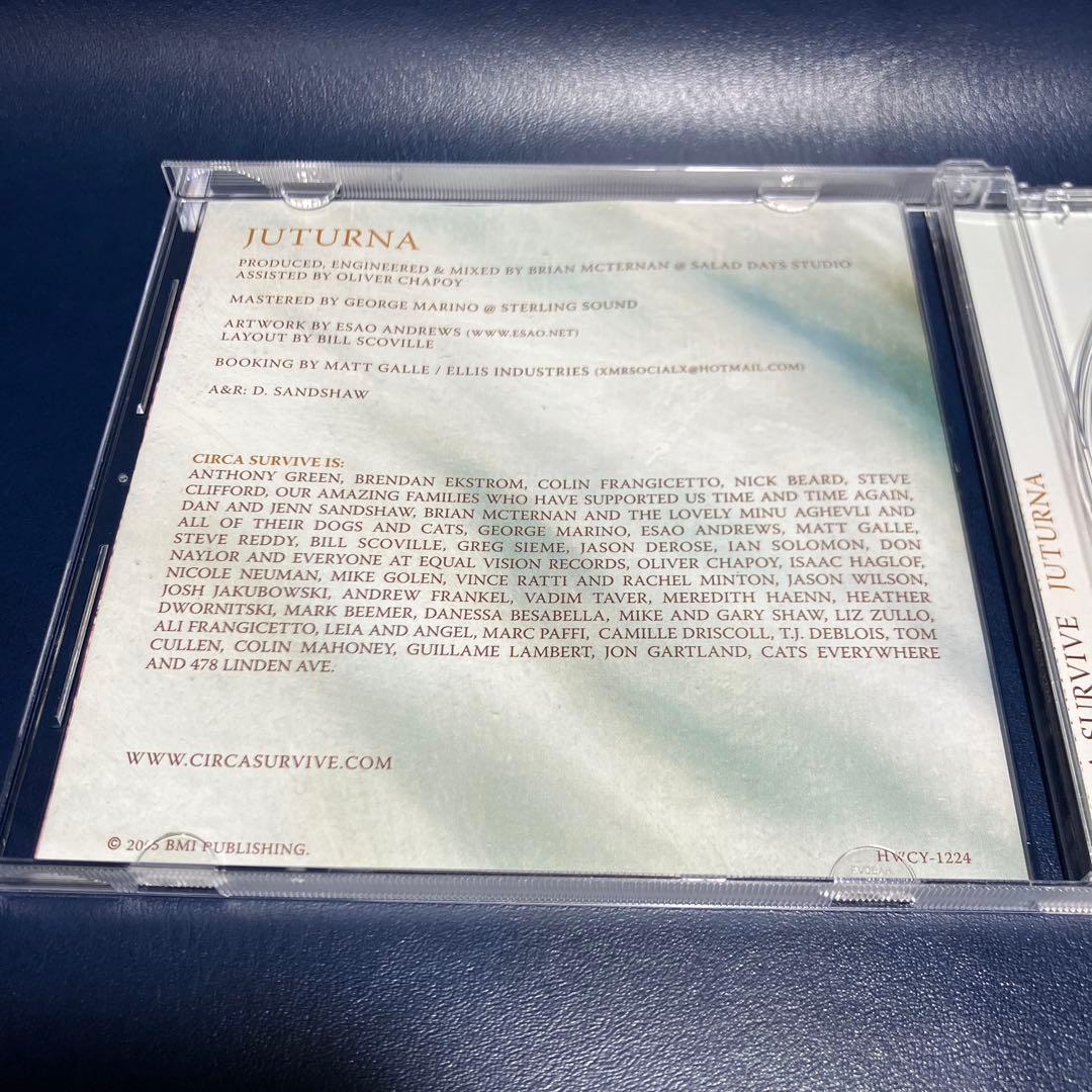 ■廃盤]CIRCA SURVIVE アルバムCD「JUTURNA」■SAOSIN