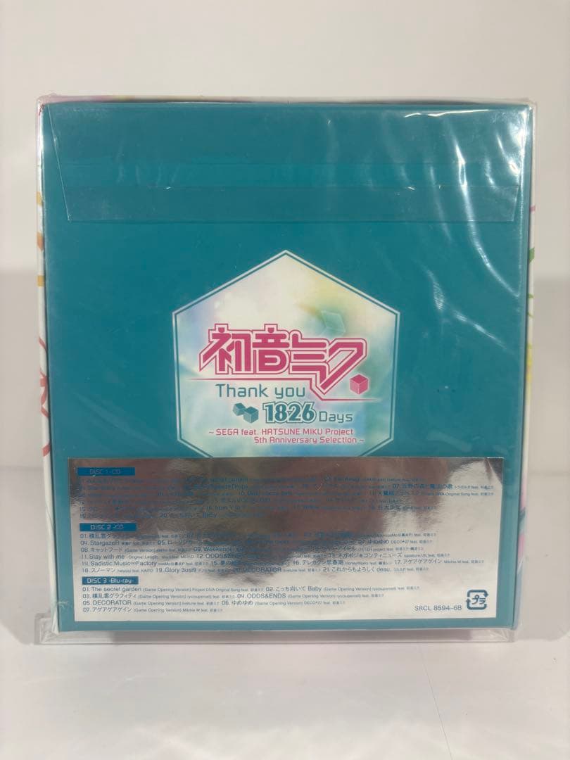 【未開封品】初音ミク Thank you 1826 Days 初回生産限定盤特典