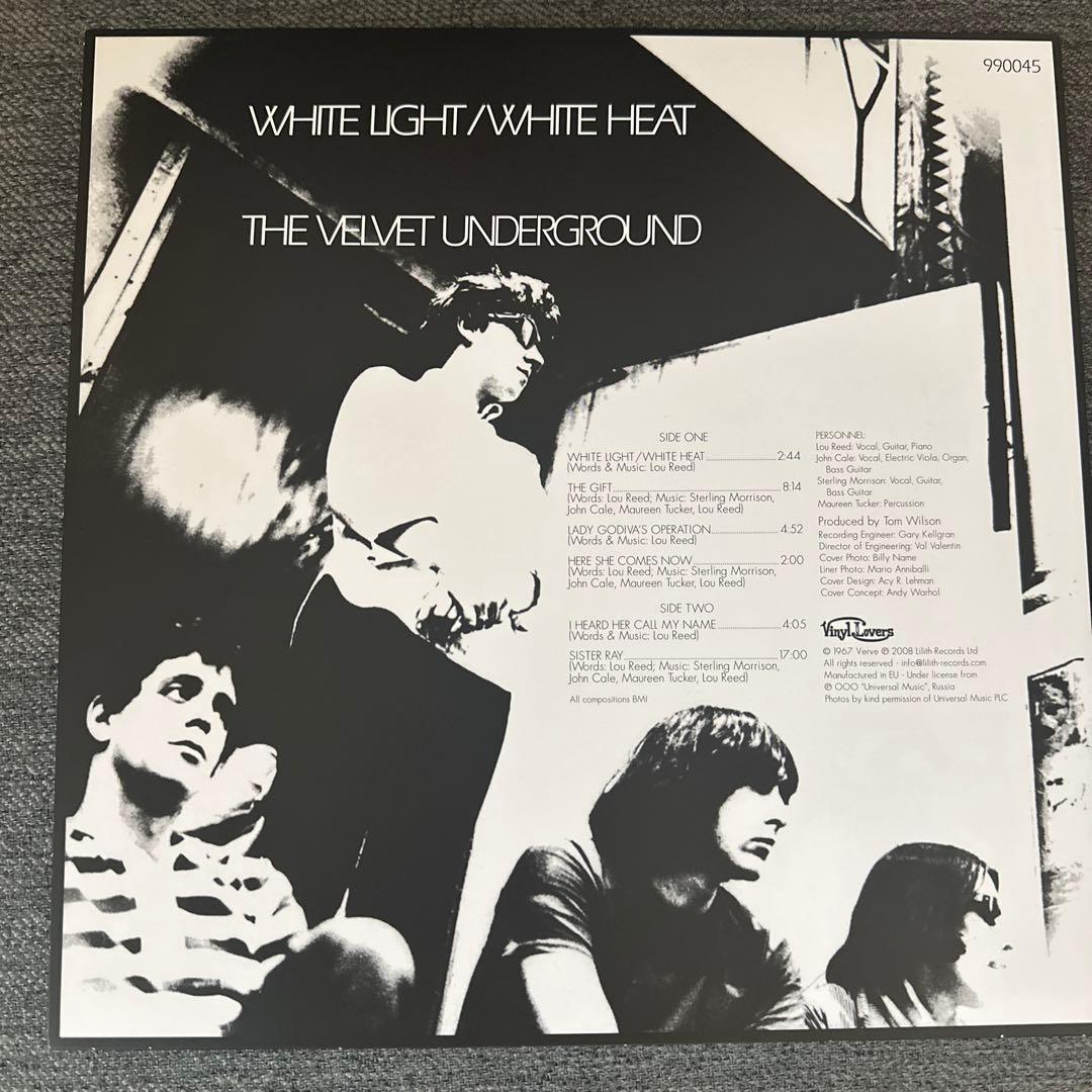 洋楽 VELVET UNDERGROUND WHITE LIGHTWHITE HEAT