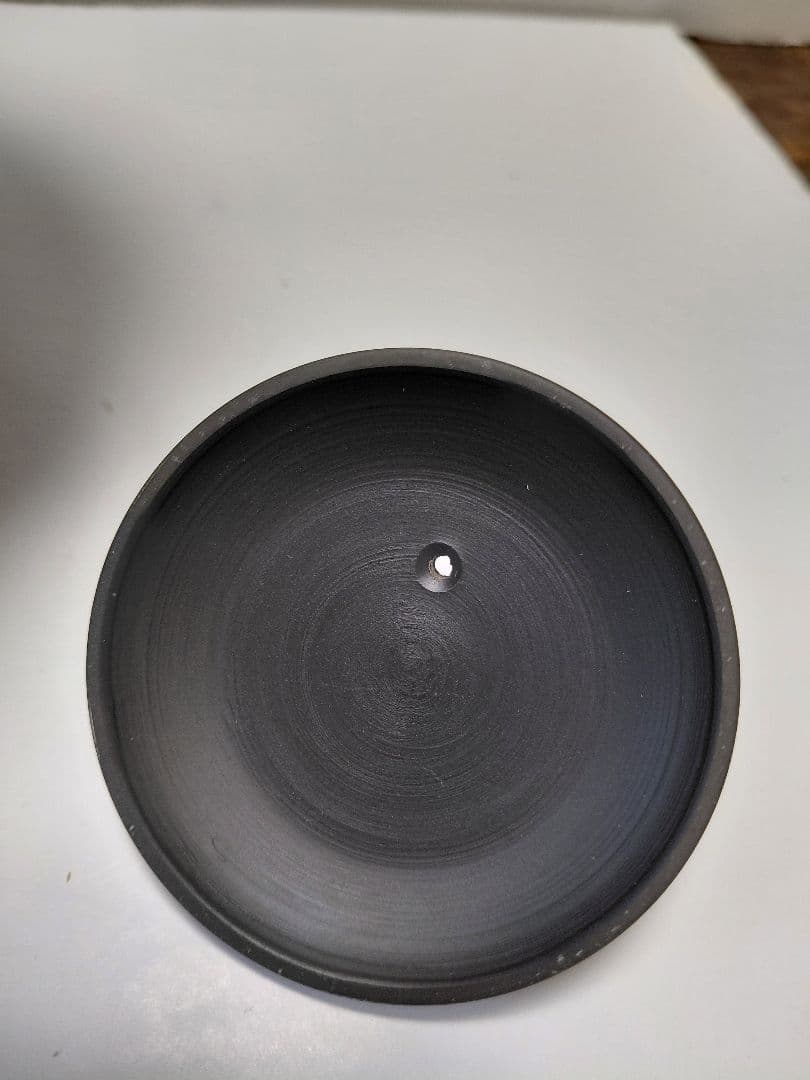 常滑焼甚秋　朱泥窯変叩き急須　大　茶道具　　　飾り急須　　23×23センチ