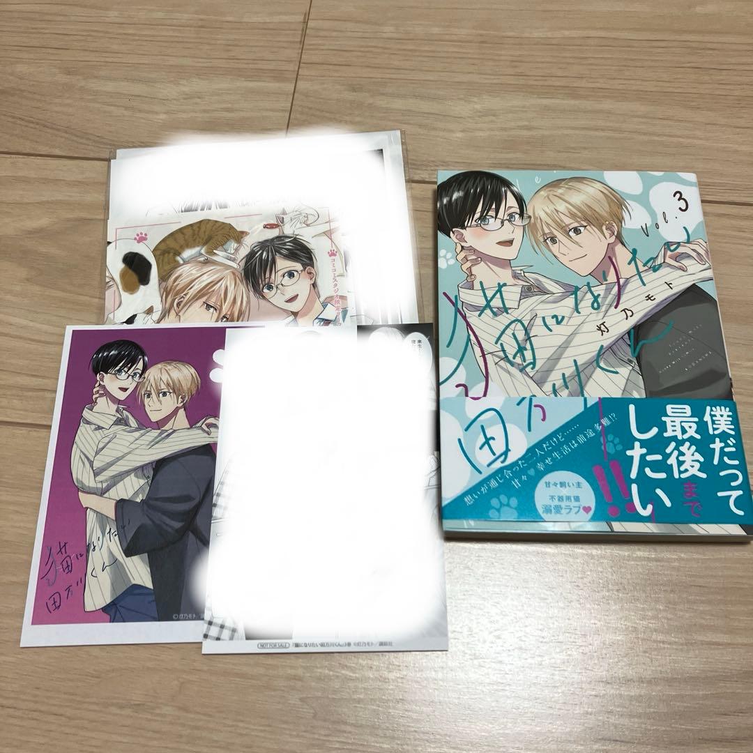 猫になりたい田万川くん 全巻　１〜５巻　コミコミ　アニメイト　特典付き