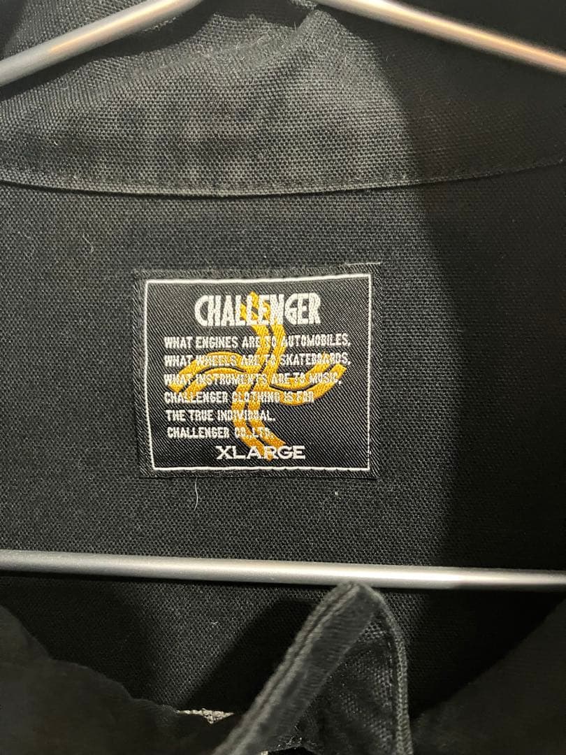 Challenger XLサイズブラック ジップアップジャケット スイングトップ