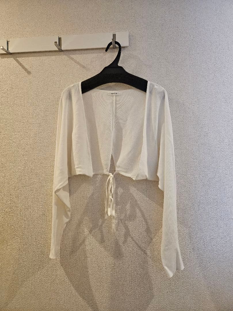 【美品】バックリボンニットボレロ FRAY I.D