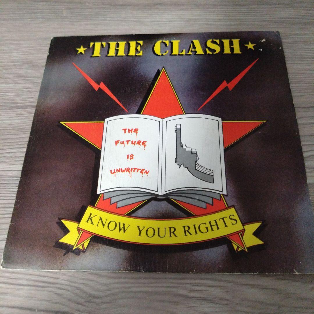 THE CLASH KNOW YOUR RIGHTS スペイン盤プロモレコード