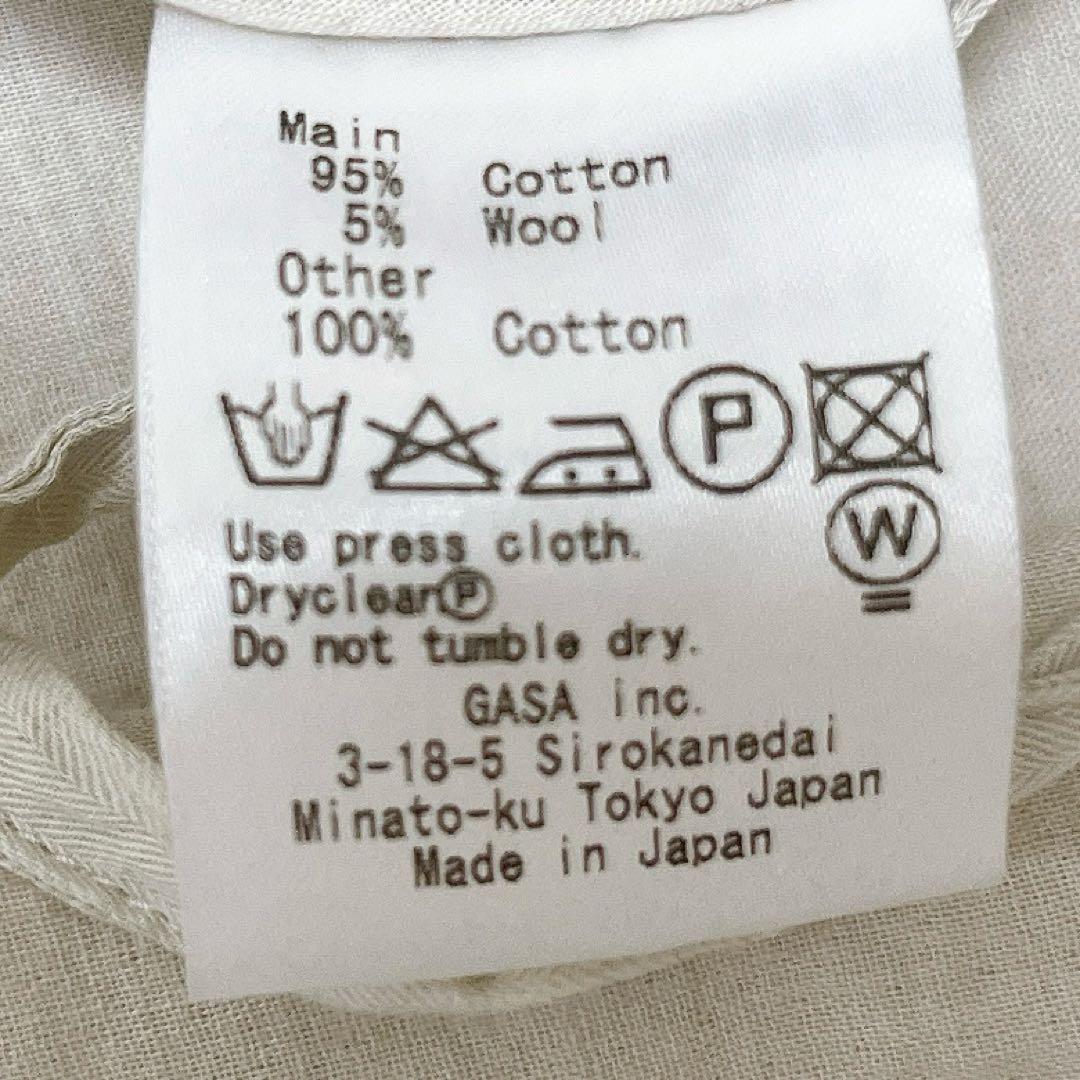 美品◆GASA*ガサ カーディガン　ワンピース　刺繍