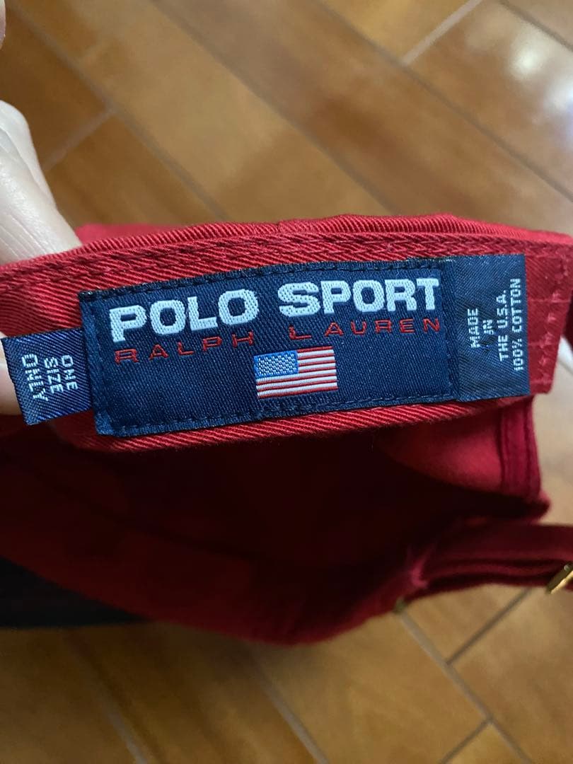 POLO SPORT ralph lauren cap usa製