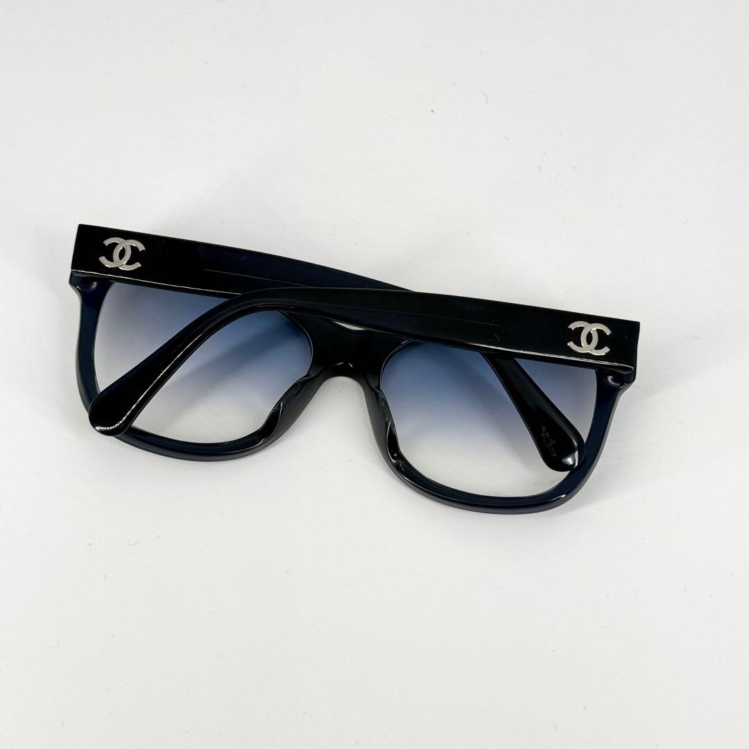 CHANEL サングラス 5380-A ブラック ココマーク シルバー グラデ