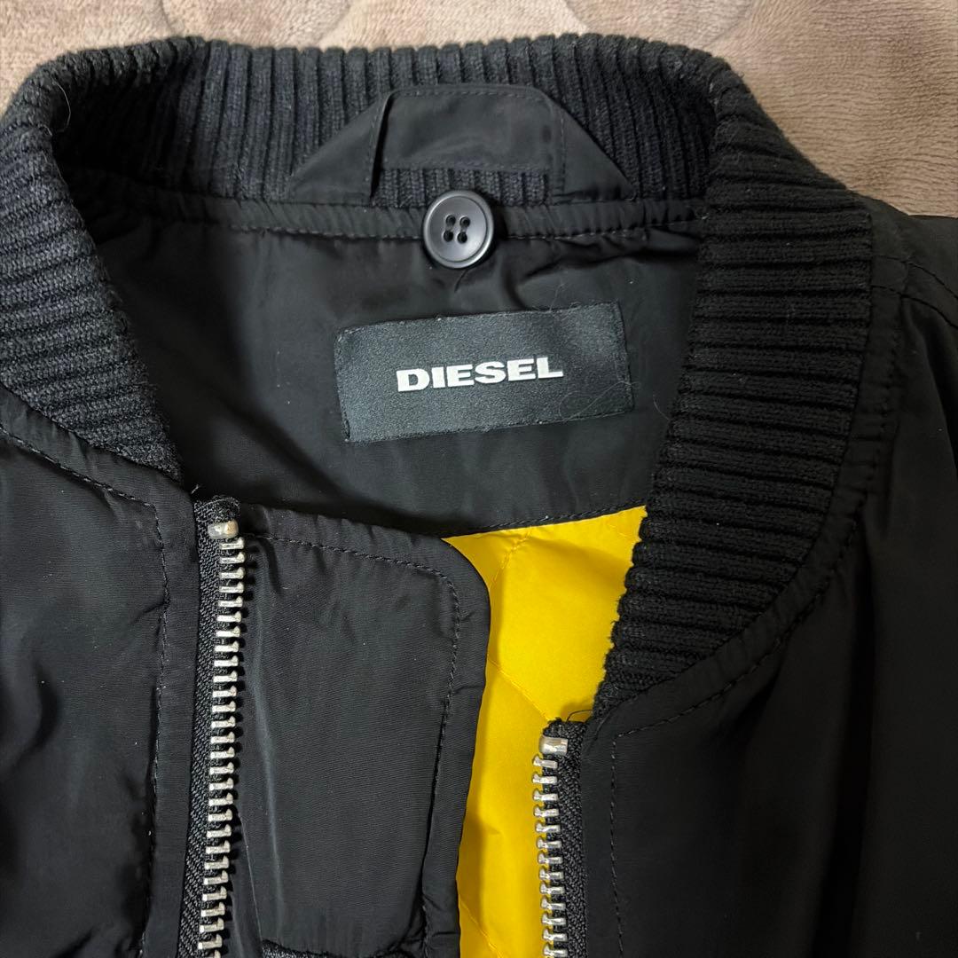 MA-1 ブルゾン　diesel 黒　Sサイズ