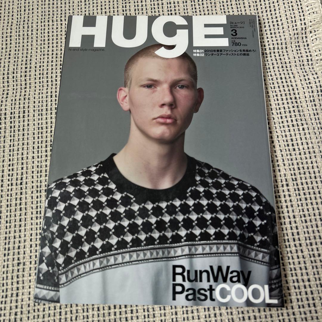 HUGE 雑誌 2010 01〜05 5冊セット
