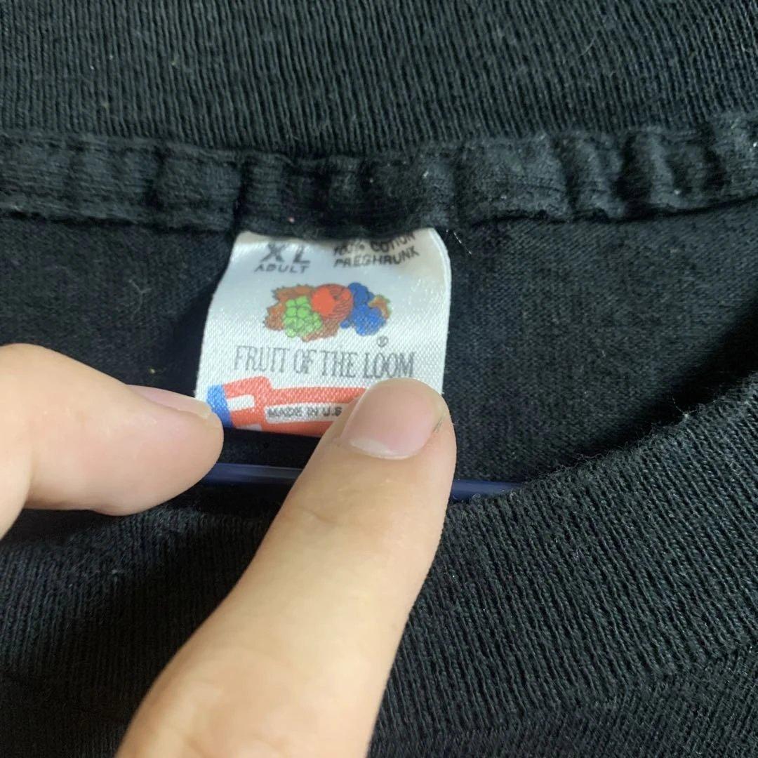 90s Tシャツ プリント USA製 シングルステッチ 黒 スヌーピー