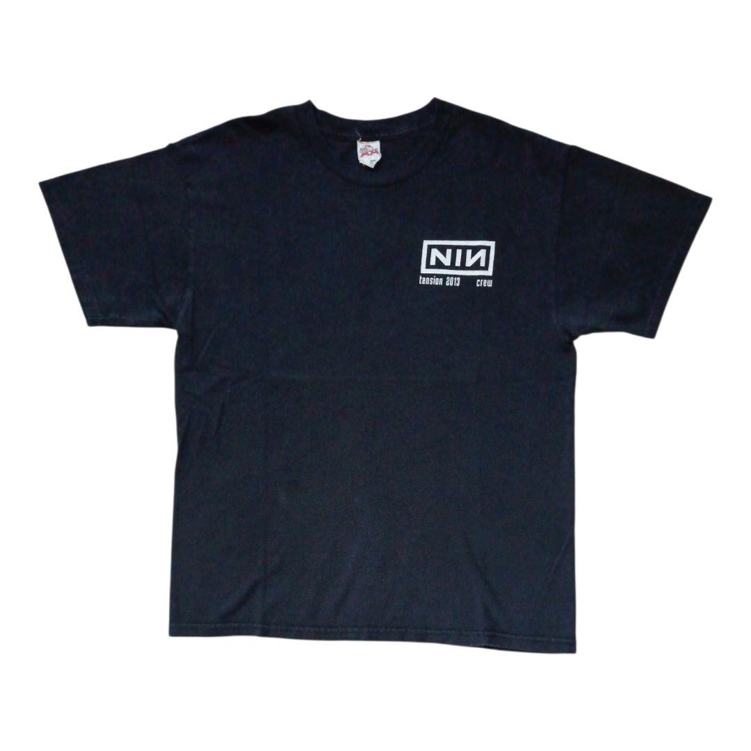 2013年製 ナインインチネイルズ ライブ スタッフ Tシャツ Lサイズ