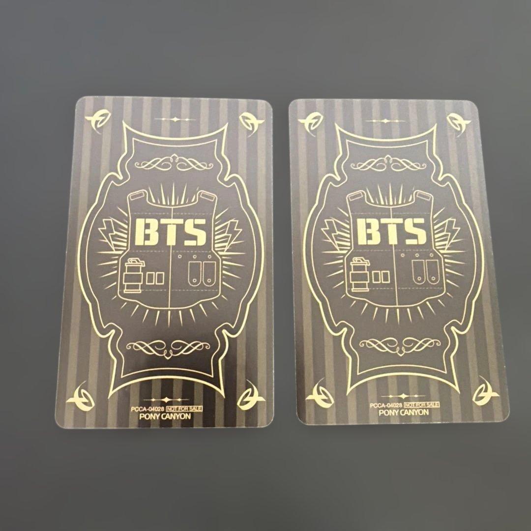 BTS ジョングク　トレカ　2枚　NO MORE DREAM 初回限定盤　難有