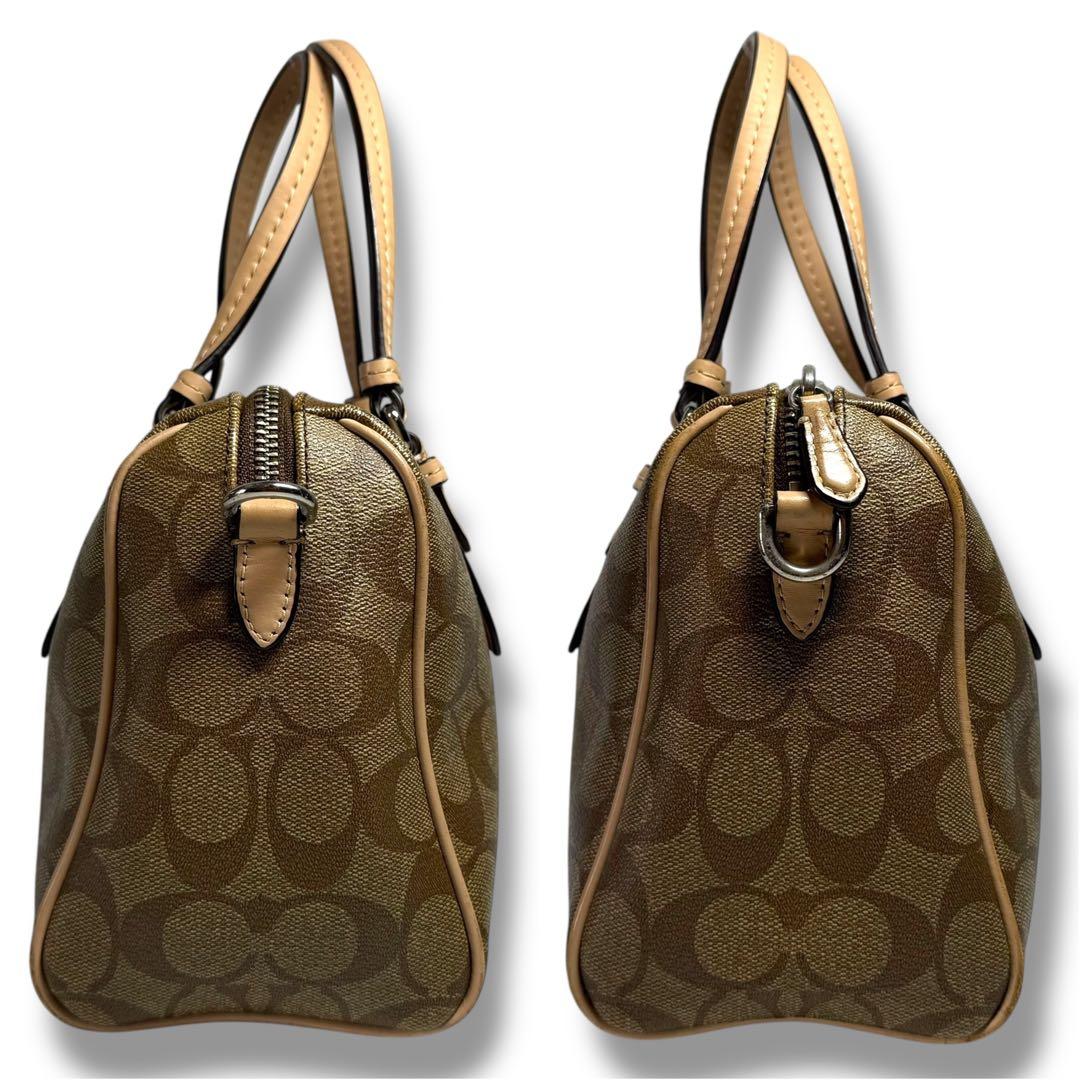 バッグ archive coach 2way small boston bag pvc