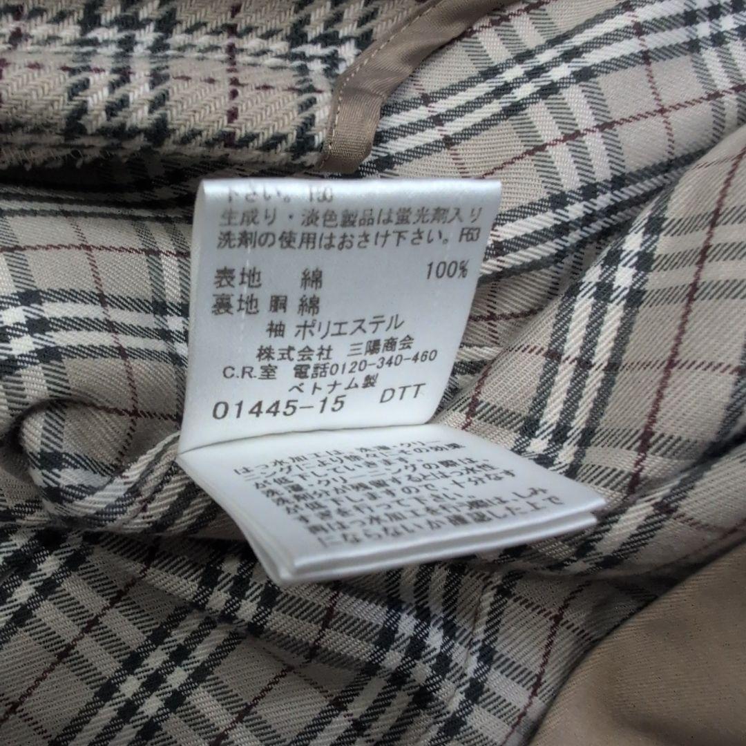 バーバリーブルーレーベル　トレンチコート サイズ36（ライナー取り外し可）