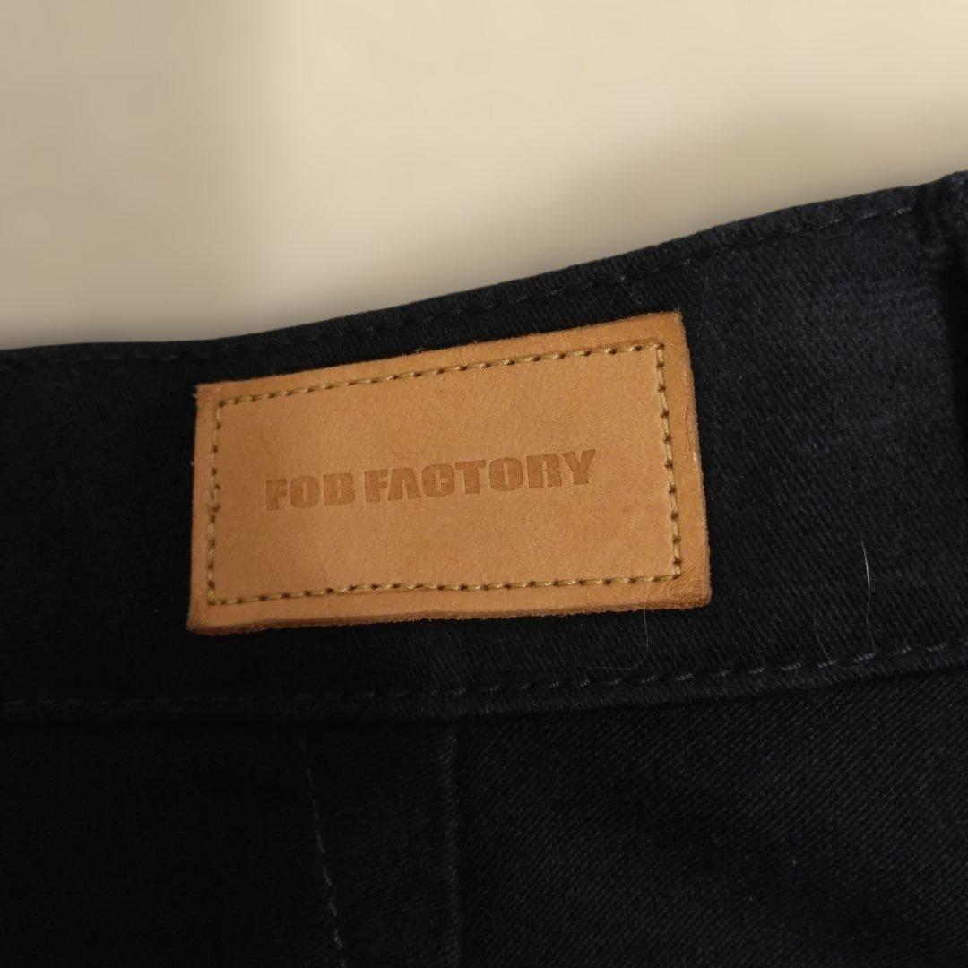 FOB FACTORY モールスキンパンツ F0491 ネイビー