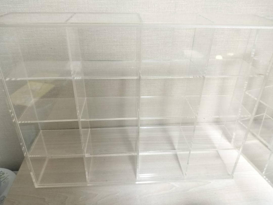 無印良品　コレクション　アクリルケース　4個セット　２透明２不透明