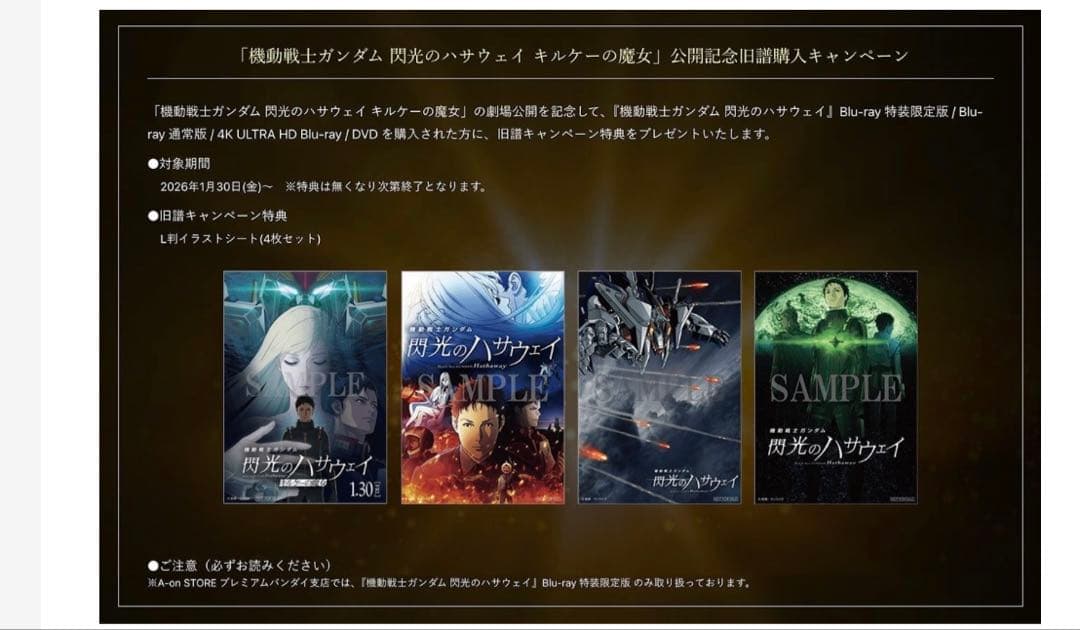 機動戦士ガンダム 閃光のハサウェイ（Blu-ray特装限定版）