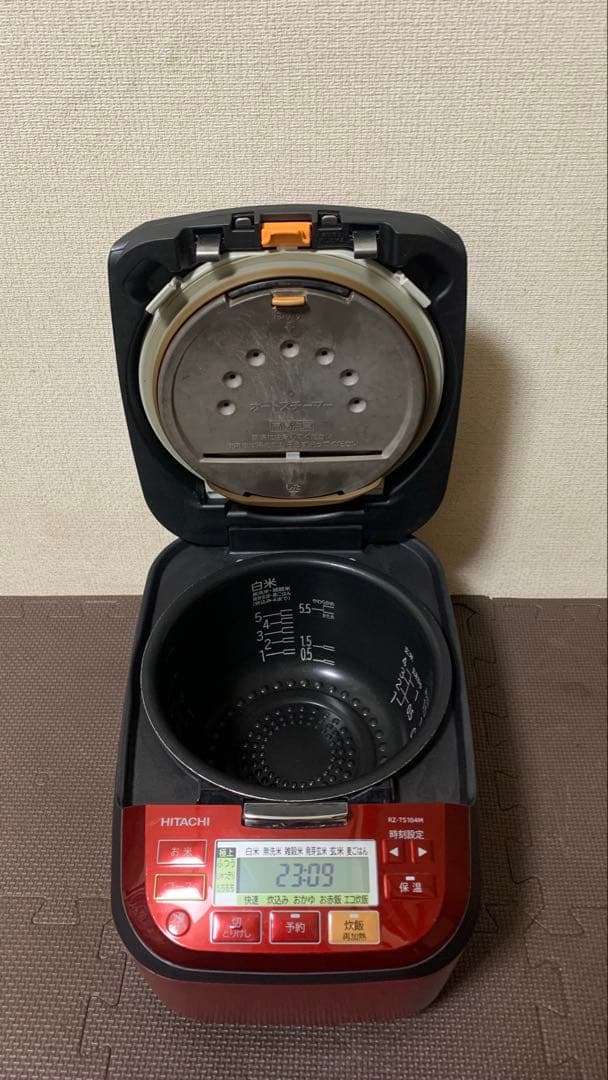 日立 IHジャー炊飯器　RZ-TS104M 5.5合炊き 2021年製