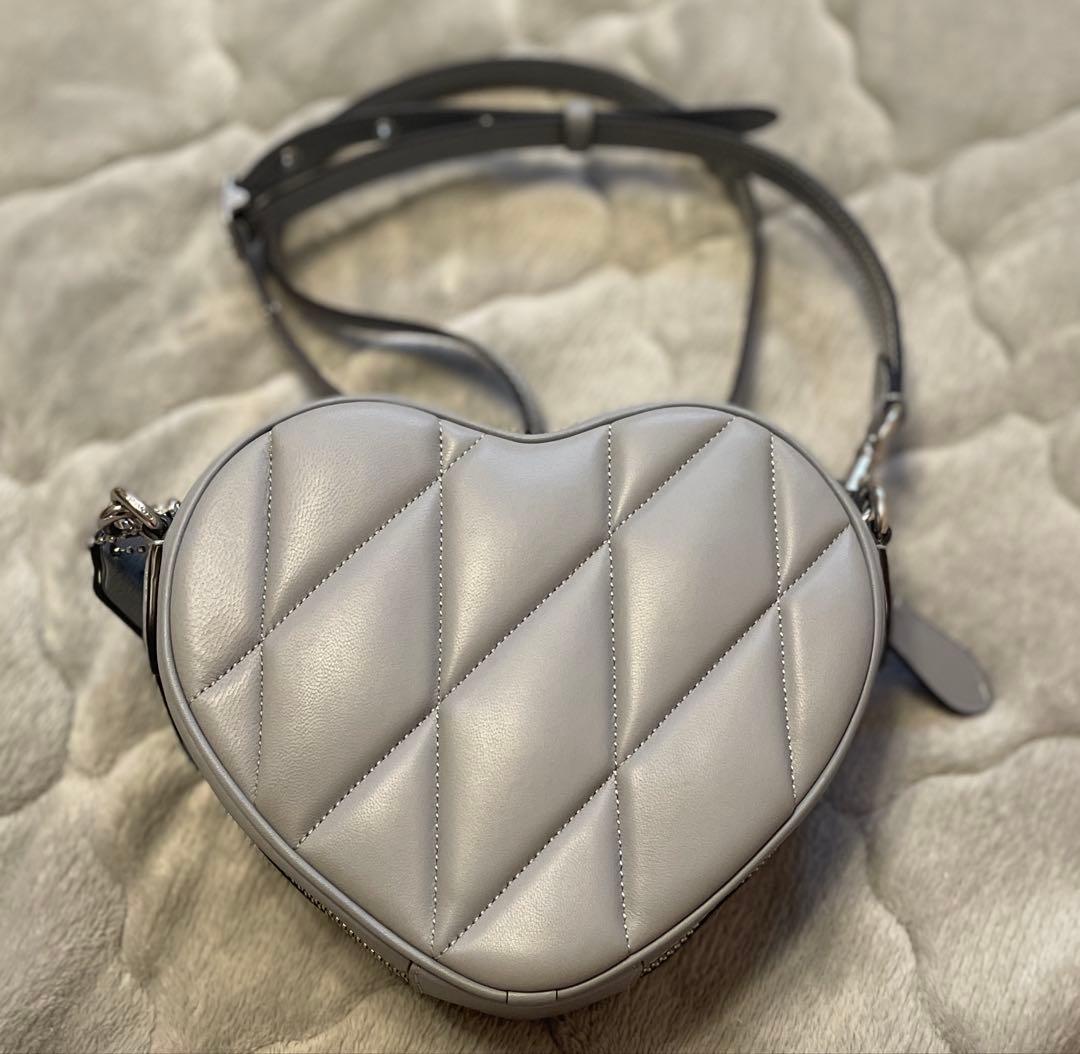 coach ハート クロスボディ・キルティング