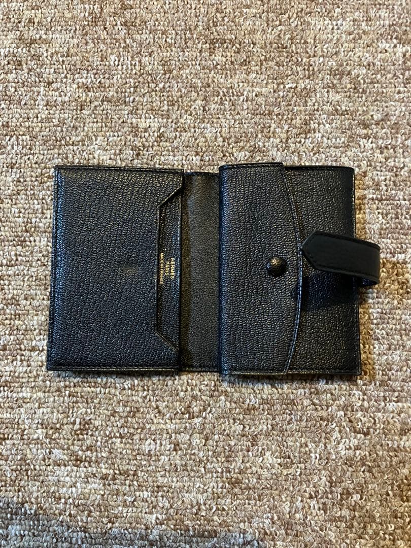 エルメス　ベアンミニ　ブラック　黒　ノワールHERMES ゴールド金具