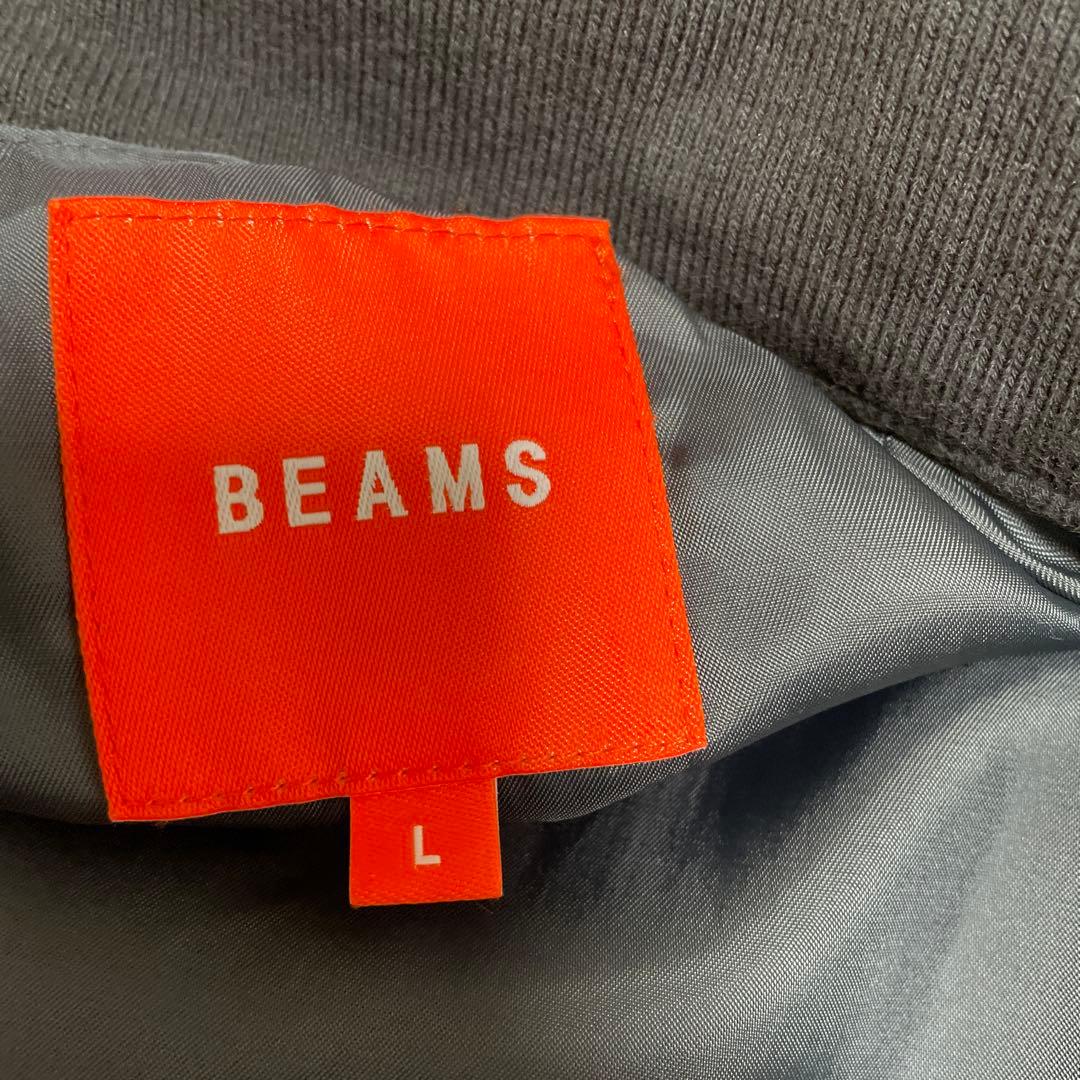 BEAMS ダークグレー ジャンパー