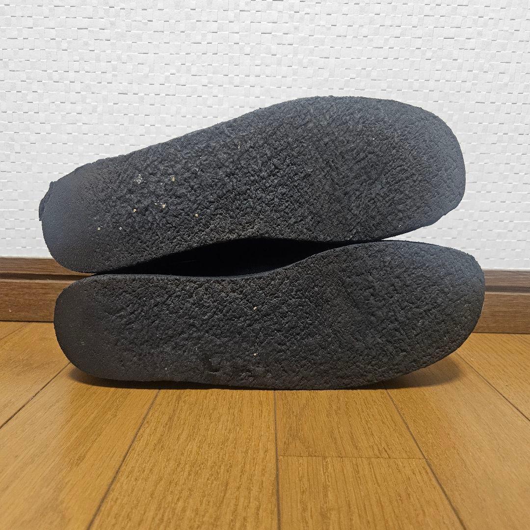 美品☆ クラークス ワラビー スエード 定番 黒 27.0cm