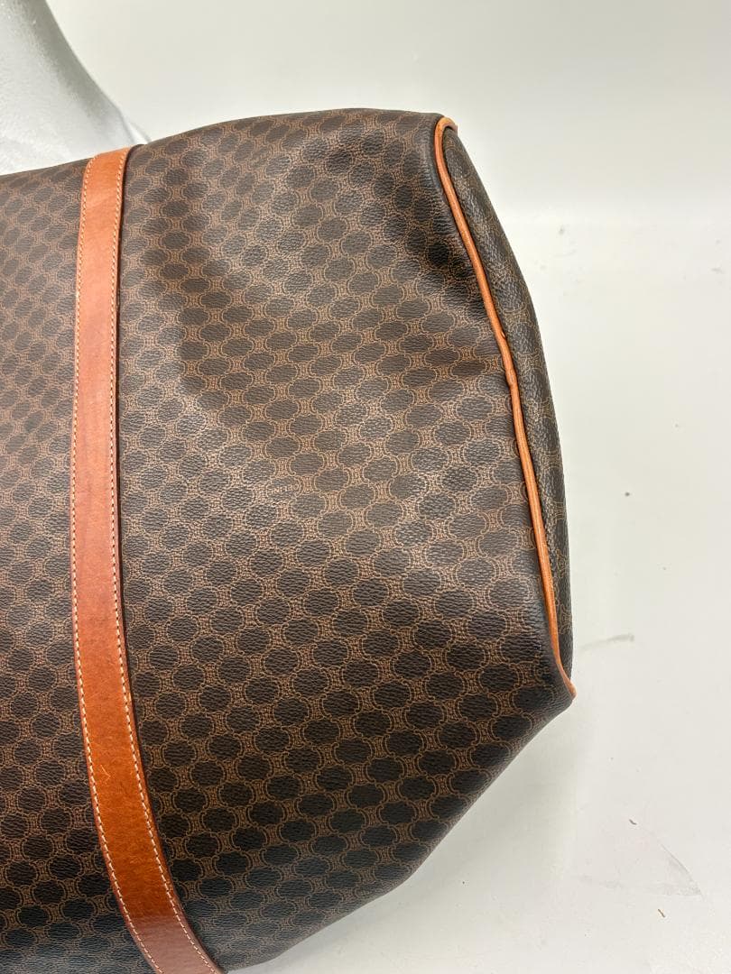 CELINE セリーヌ ボストンバッグ マカダム柄 ヴィンテージ ショルダー