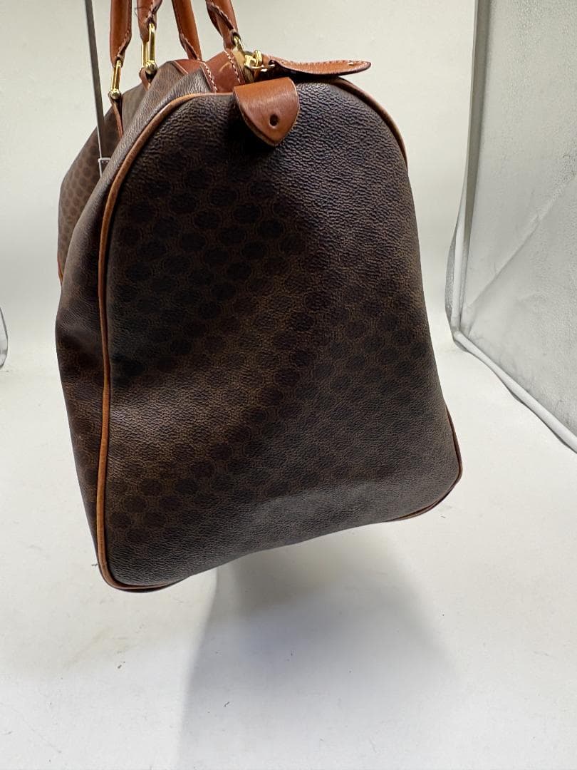 CELINE セリーヌ ボストンバッグ マカダム柄 ヴィンテージ ショルダー