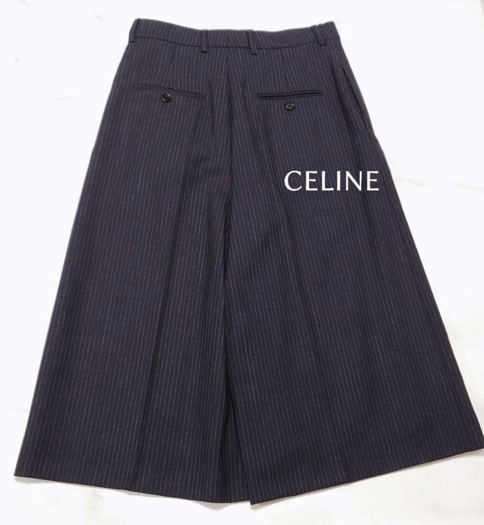 !新品【専用です】*CELINE*エディ期★ストライプ キュロットスカートパンツ